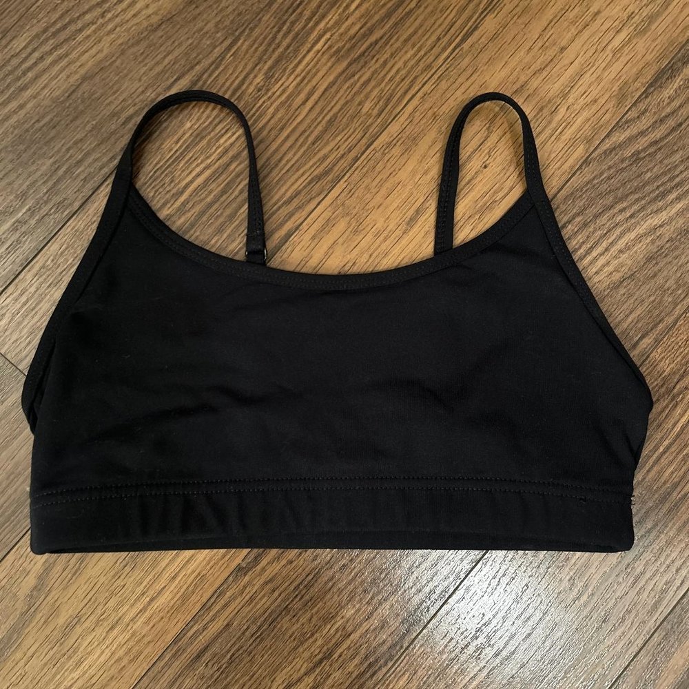 Lorna Jane Black Athletic Sports Dance Workout Bra